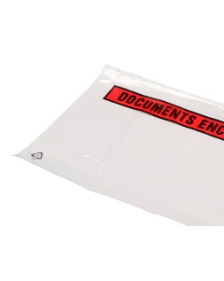 Sobre autoadhesivo q-connect portadocumentos 225x165 mm sin ventana paquete de 1000 unidades