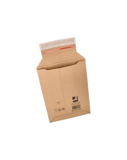 Sobre para envios q-connect carton 100% reciclado y reciclable cierre autoadhesivo314x252x72 mm color kraft