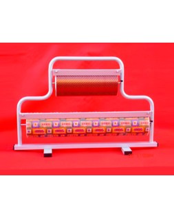 Portarrollo metal mostrador corta papel para bobinas de 62-31 cm