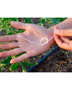 Cuerda rafia liderpapel color blanco rollo de 600 m