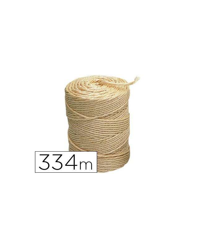 Cuerda sisal liderpapel 3 cabos rollo 2 kg