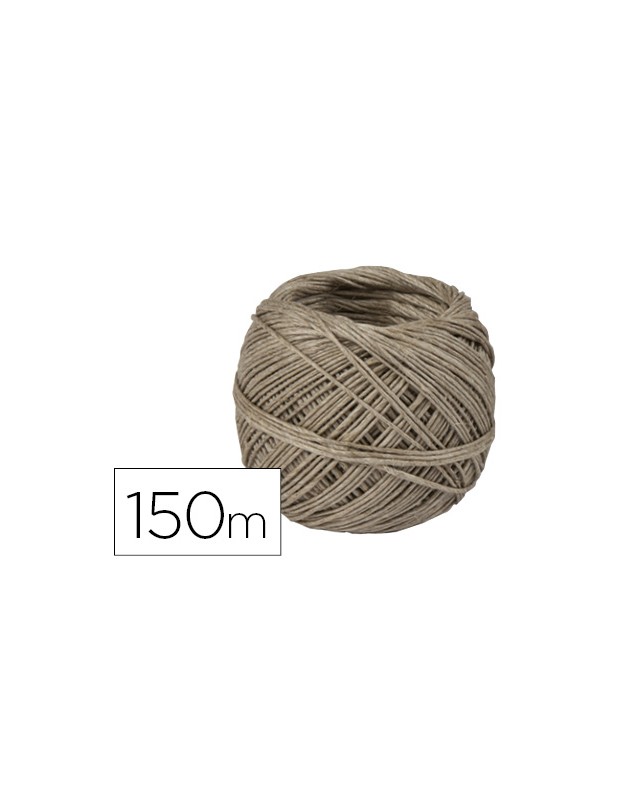 Cuerda cañamo natural pulido bobina de 100 g
