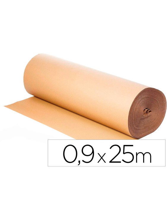 Carton ondulado q-connect kraft 250 g bobina 0,90x25 m