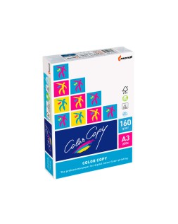 Papel fotocopiadora color copy din a3 160 gramos paquete de 250 hojas