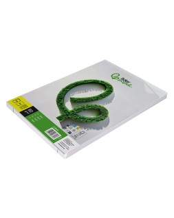 Papel liderpapel a4 80g/m2 sin taladros cuadro 4 mm paquete de 100 hojas