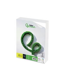 Papel liderpapel a5 80g/m2 liso paquete de 500 hojas