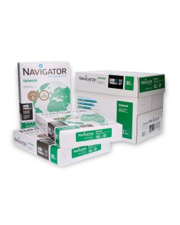 Papel fotocopiadora navigator din a4 80 gramos paquete de 500 hojas