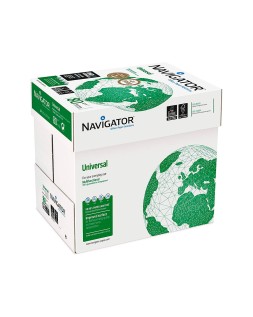 Papel fotocopiadora navigator din a3 80 gramos papel multiuso ink-jet y laser paquete de 500 hojas