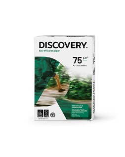 Papel fotocopiadora discovery din a3 75 gramos papel multiuso ink-jet y laserpaquete de 500 hojas