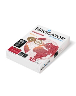 Papel fotocopiadora navigator din a4 100 gramos papel multiuso ink-jet y laser paquete de 500 hojas