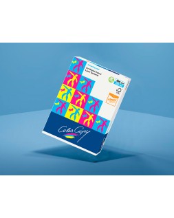 Papel fotocopiadora color copy din a4 200 gramos paquete de 250 hojas