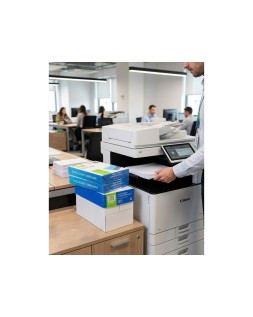 Papel fotocopiadora q-connect economy din a4 80 gramos paquete de 500 hojas