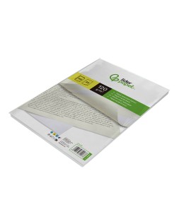 Papel verjurado liderpapel a4 120g/m2 blanco paquete de 100 hojas