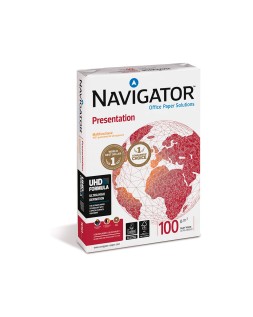 Papel fotocopiadora navigator din a3 100 gramos paquete de 500 hojas