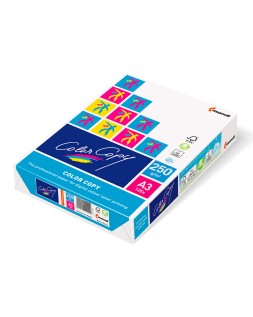 Papel fotocopiadora color copy din a3 250 gramos paquete de 125 hojas