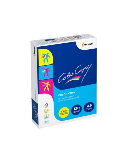 Papel fotocopiadora color copy din a3 120 gramos paquete de 250 hojas