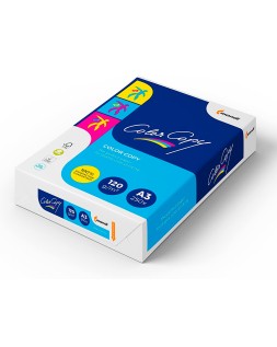 Papel fotocopiadora color copy din a3 120 gramos paquete de 250 hojas