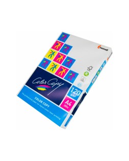 Papel fotocopiadora color copy din a4 120 gramos paquete de 250 hojas