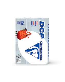Papel fotocopiadora clairefontaine din a4 120 gramos paquete de 250 hojas