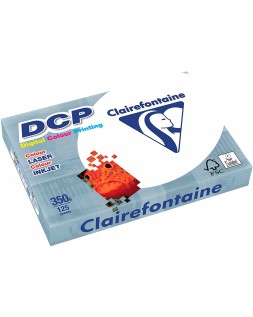 Papel fotocopiadora clairefontaine din a4 350 gramos paquete de 125 hojas