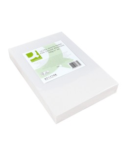Papel fotocopiadora q-connect ultra white din a4 160 gramos paquete de 250 hojas