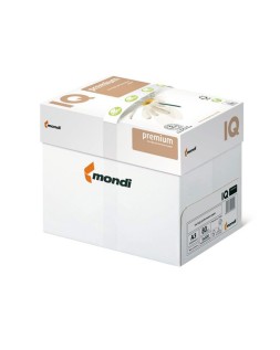 Papel fotocopiadora iq premium din a3 80 gramos paquete de 500 hojas