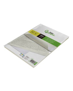 Papel verjurado liderpapel a4 180g/m2 crema paquete de 100 hojas