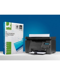 Papel fotocopiadora q-connect economy din a3 80 gramos paquete de 500 hojas