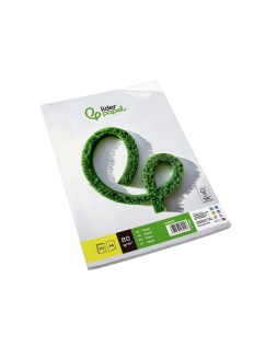 Papel liderpapel a4 80g/m2 liso paquete de 250 hojas