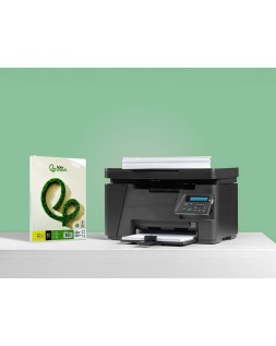 Papel liderpapel a4 80g/m2 reciclado liso paquete de 100 hojas