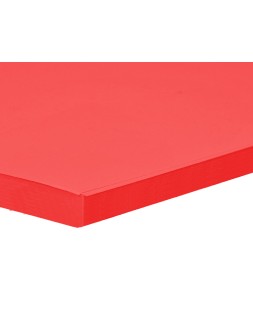 Papel color liderpapel a4 80gr rojo paquete de 100 hojas