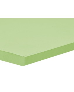 Papel color liderpapel a4 80gr verde intenso paquete de 100 hojas