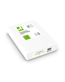 Papel color q-connect din a4 80gr champagne paquete de 500 hojas