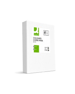 Papel color q-connect din a4 80gr champagne paquete de 500 hojas