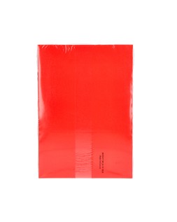 Papel color q-connect din a4 80gr rojo intenso paquete de 500 hojas