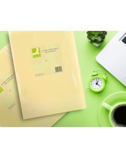 Papel color q-connect din a3 80gr champagne paquete de 500 hojas