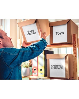 Etiqueta adhesiva apli 1281 210x297 mm fotocopiadora laser ink-jet caja con 100 hojas din a4