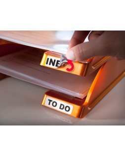 Etiqueta adhesiva avery removible tamaño 25,4x10 mm caja de 4725 unidades