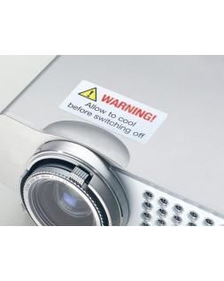 Etiqueta adhesiva avery poliester super adherente blanca 45,7x25,4 mm laser pack de 800 unidades