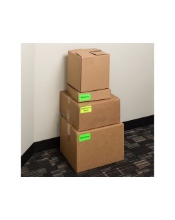 Etiqueta adhesiva tico naranja fluorescentes permanente fsclaser/inkjet/fotocopia 99,1x67,7 mm caja de 560 unidades