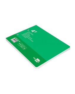 Recambio liderpapel cuarto apaisado 100 hojas 60gr cuadro 4 mm 2 taladros con margen