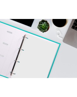 Recambio liderpapel a4 100 hojas 60gr liso sin margen 4 taladros