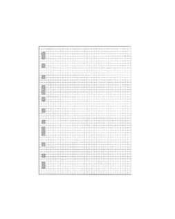 Recambio multifin 3005 folio natural cuadro 4 mm 50 hojas 215x310 mm