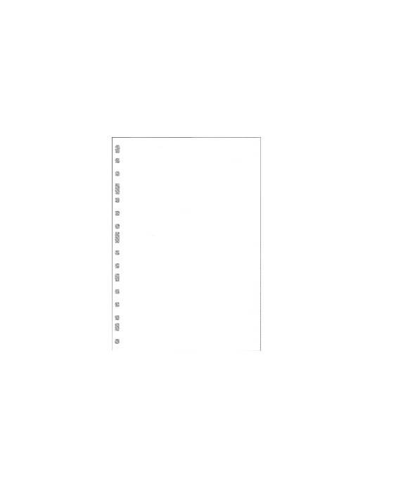 Recambio multifin 3005 folio natural liso blanco 50 hojas 215x310 mm