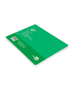 Recambio liderpapel cuarto apaisado 100 hojas 60gr cuadro 3 mm 2 taladros con margen