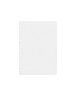 Recambio liderpapel a5 100 h 100gr liso doble margen 6 taladros