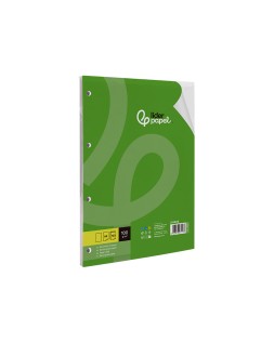 Recambio liderpapel a4 100 hojas 100gr liso sin margen 4 taladros