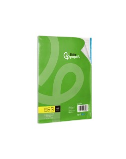Recambio liderpapel a4 120 hojas 80gr cuadro 5mm sin ma rgen 4 taladros bandas de 5 colores