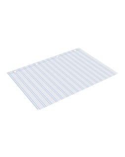Recambio liderpapel a4 pautaguia 100 hojas 75gr cuadriculado pautado 3mm con margen 4 taladros