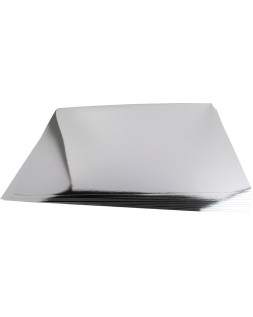 Cartulina liderpapel 50x65 cm 235g/m2 metalizada plata